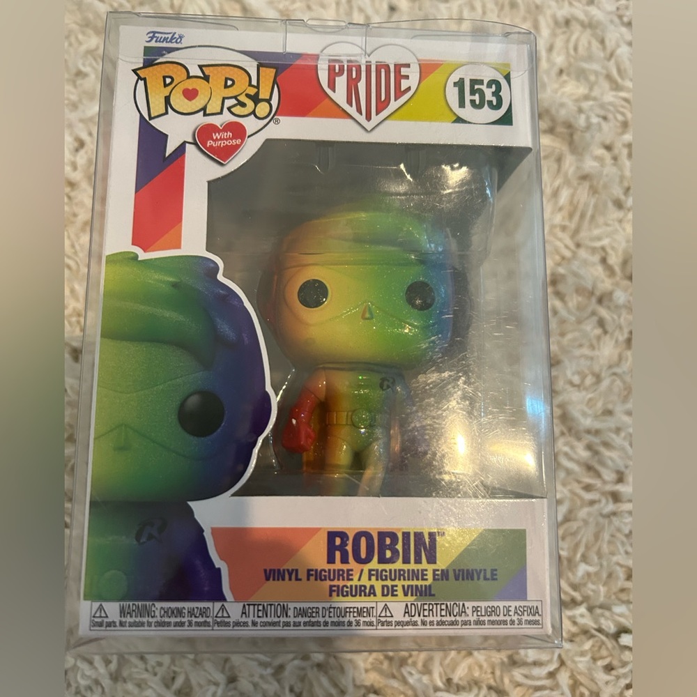 robin pride funko pop dc pops vinyl figure new